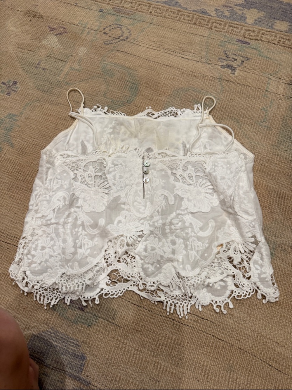 Farm Rio Lace Top - Picture 4 of 5